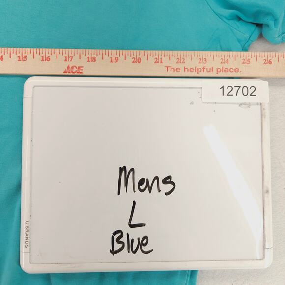 Polo by Ralph Lauren Collared Short Sleeve Polo Shirt Adult Mens Size L Blue - Picture 7 of 9